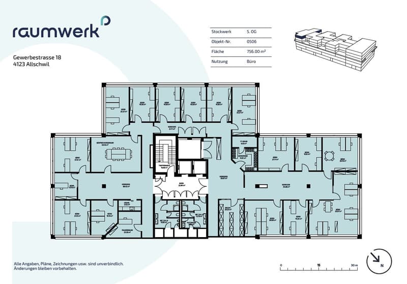 Diversi spazi ufficiali in affitto da 750 m² (9)
