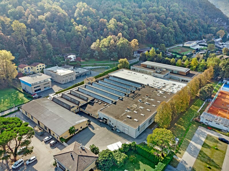 CASLANOWORKS - ca. 10'000 m² per produzione, logistica e uffici a Caslano (1)