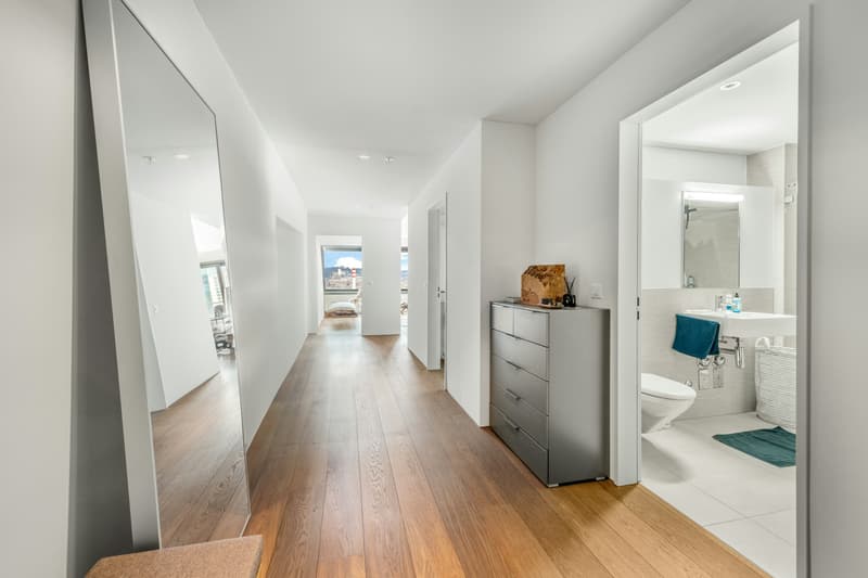 Skyline Living über Zürich - Wohnen im 18. Obergeschoss (3)