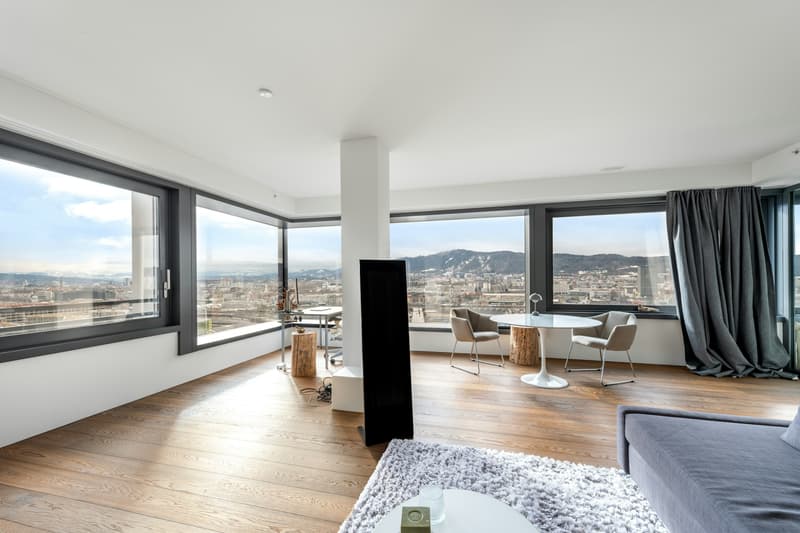 Skyline Living über Zürich - Wohnen im 18. Obergeschoss (10)
