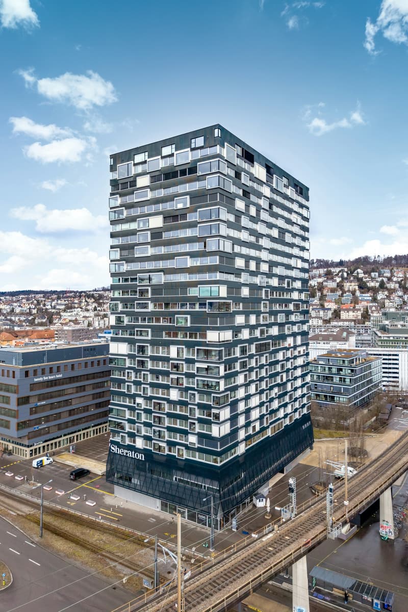 Skyline Living über Zürich - Wohnen im 18. Obergeschoss (12)