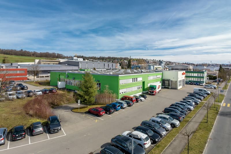 Gewerbe- und Produktionsflächen mit Büro ab 2'000 m² - flexibel und gut angebunden (1)