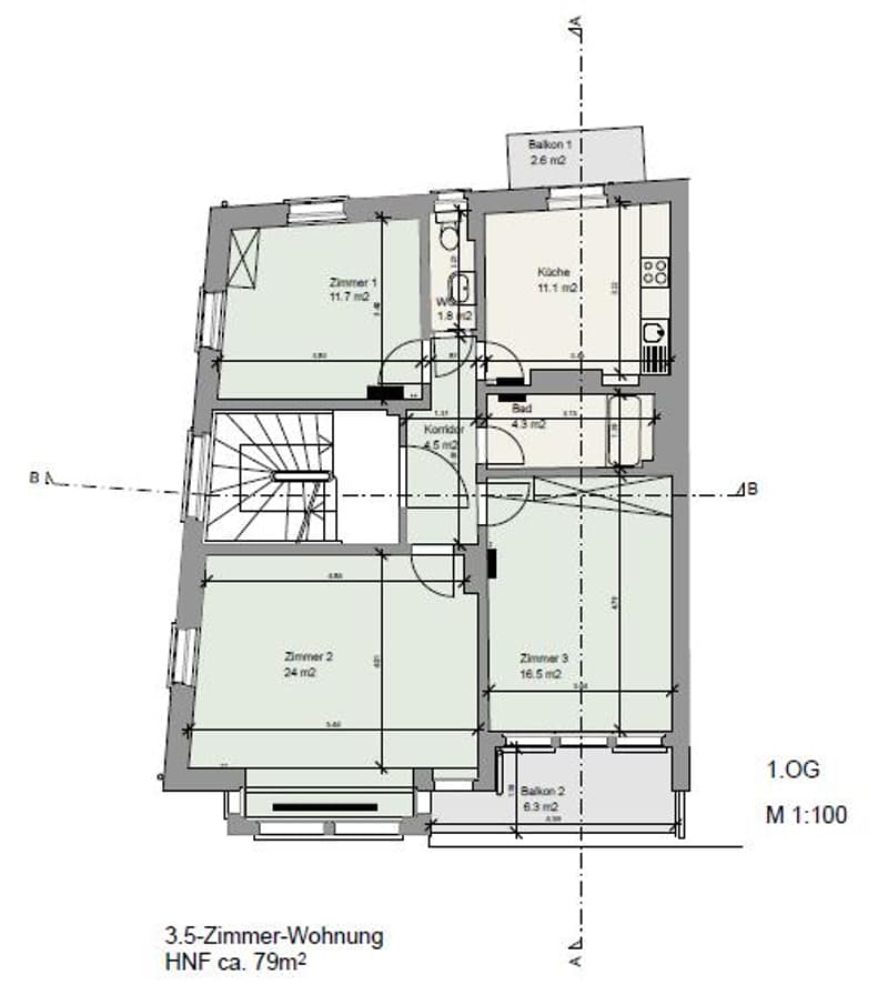 Appartement charmant dans un emplacement calme et attractif ! (9)