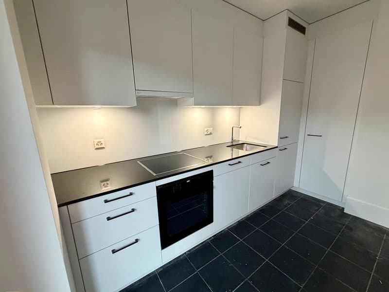 Appartement de maisonnette exclusif de 3,5 pièces avec cheminée dans le populaire Kreis 8 (8)