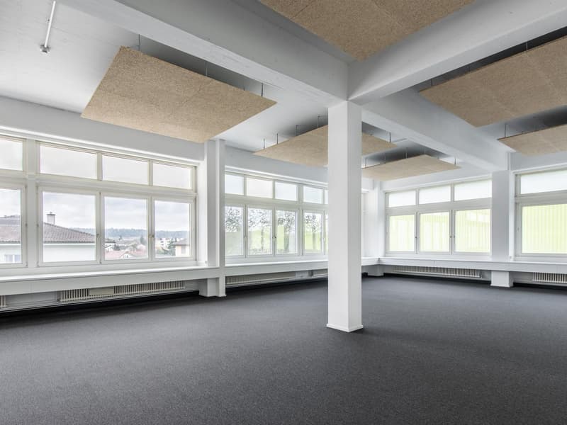 Moderne Bürofläche mit 134 m² im Geschäftshaus COMBO in Buchs AG (2)