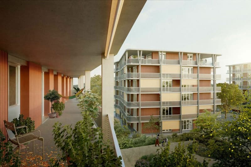 ::Announcement:: 1.5-room new apartment from 2027 in TIGLIO in Buchs! (2)