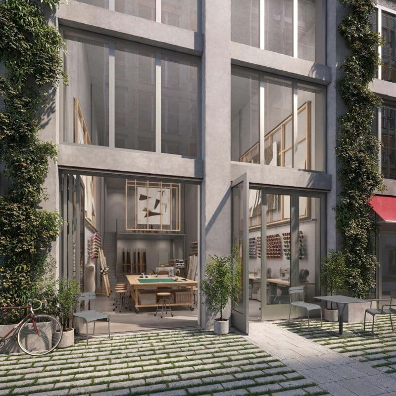 Grow beyond yourself - Studio with 9 meters ceiling height in the vibrant Lymhof (4)