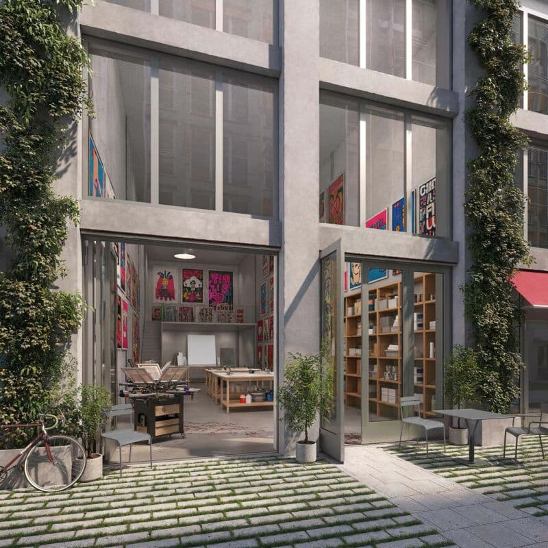 Grow beyond yourself - Studio with 9 meters ceiling height in the vibrant Lymhof (1)