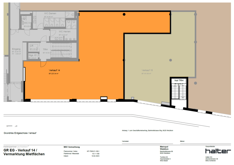 Commercial space Metropol Wetzikon ground floor (2)