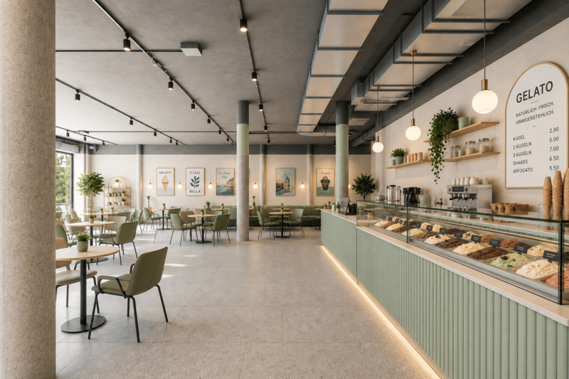 Espace gastronomique au Mühlemattcenter Oberwil (1)