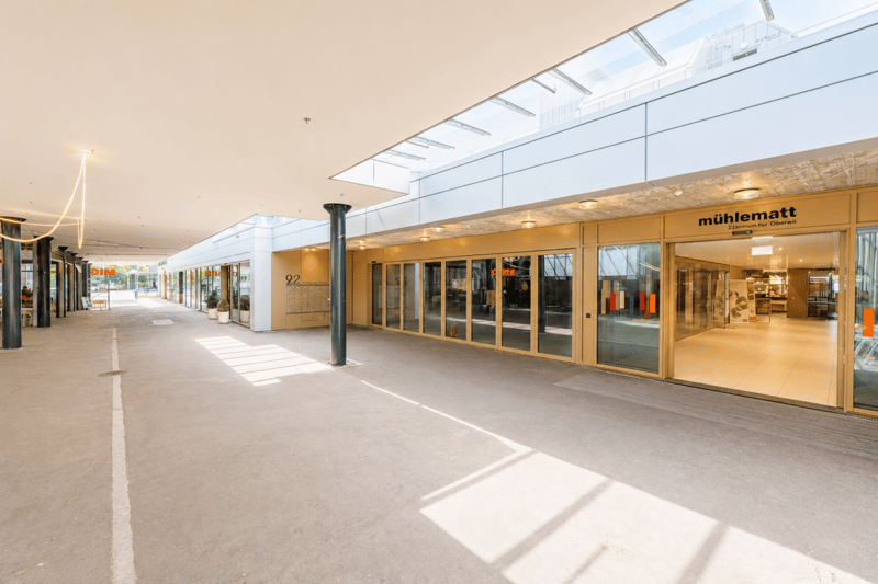 Espace gastronomique au Mühlemattcenter Oberwil (2)