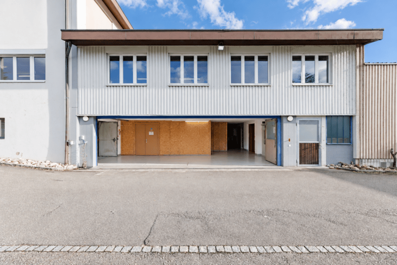 Frontansicht Rolltor