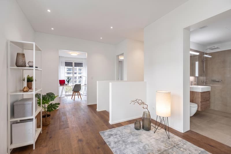 Appartements en propriété avec un "sentiment de maison" - Appartements duplex spacieux à Au-Wädenswil (6)