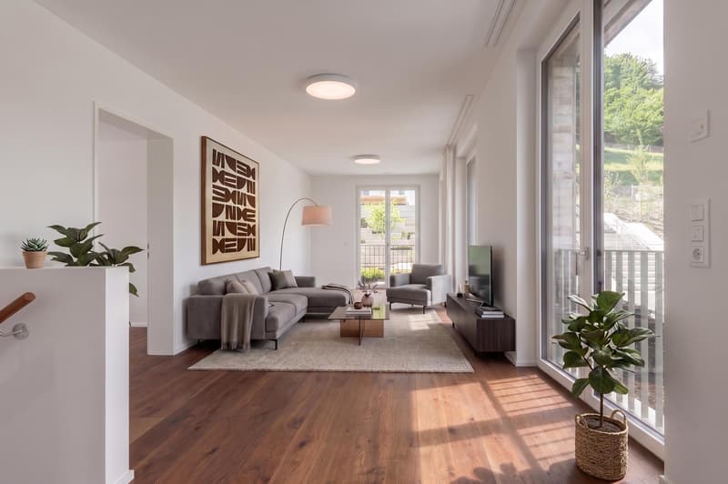 Appartements en propriété avec un "sentiment de maison" - Appartements duplex spacieux à Au-Wädenswil (5)