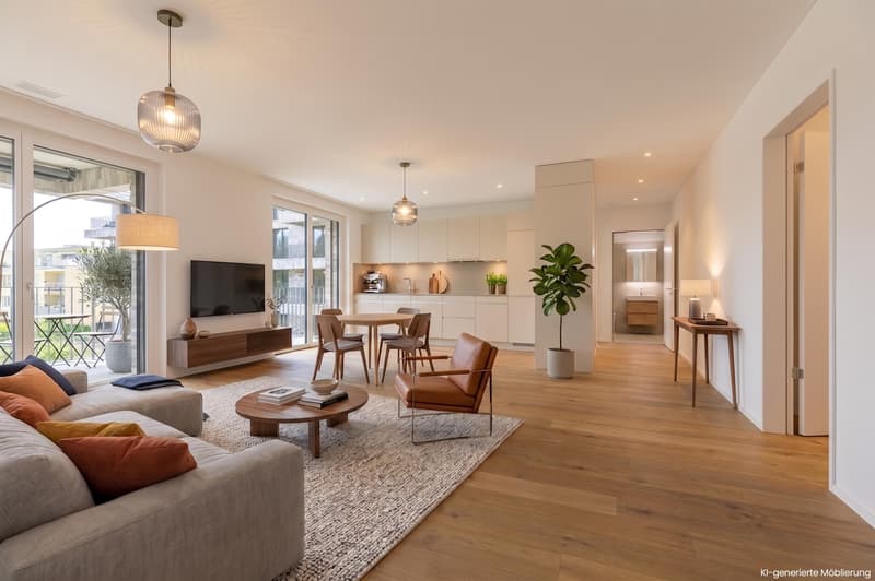Neubauprojekt AuPark- exklusive 4.5 Zimmer-Eigentumswohnungen (2)