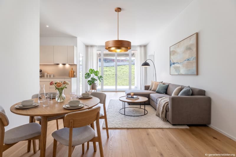 3.5 Zimmerwohnung in Au Wädenswil (2)
