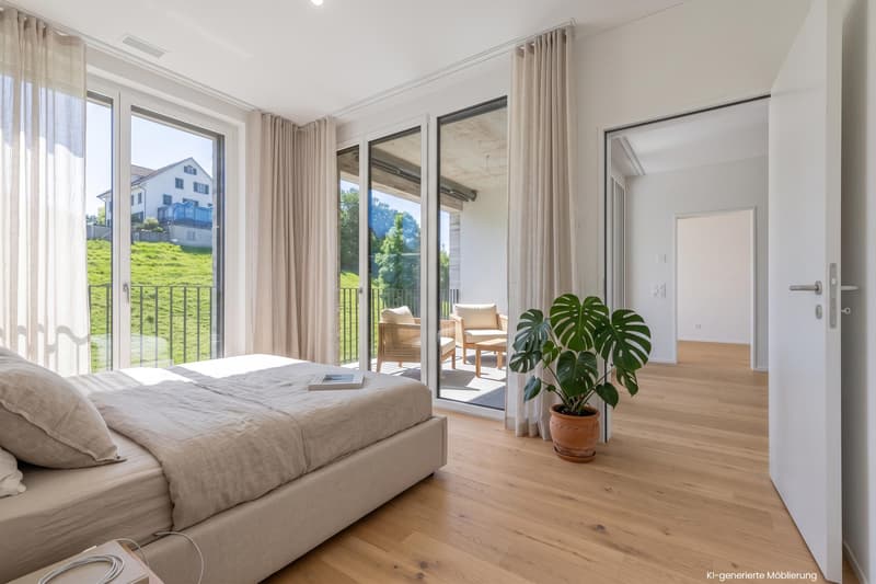 3.5 Zimmerwohnung in Au Wädenswil (6)