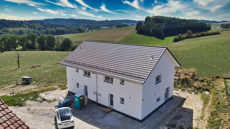 Villa familiale neuve de 5 pces à Champtauroz / VD (3)