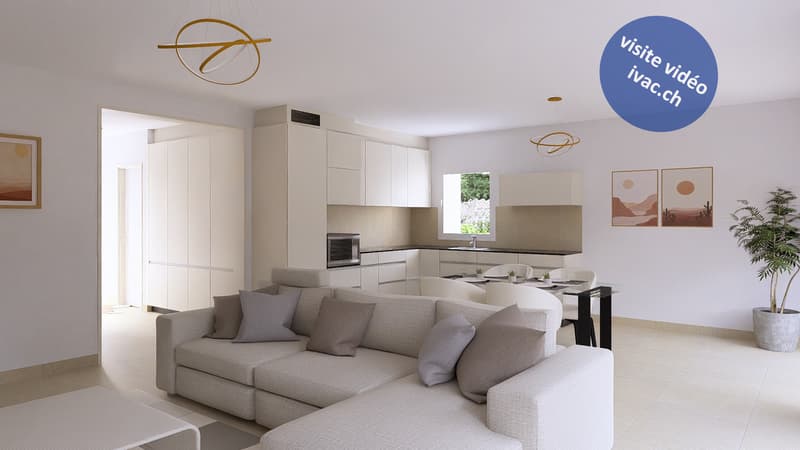 Villas familiales de 5.5 pces avec vue sur le lac à Meyriez / FR (1)