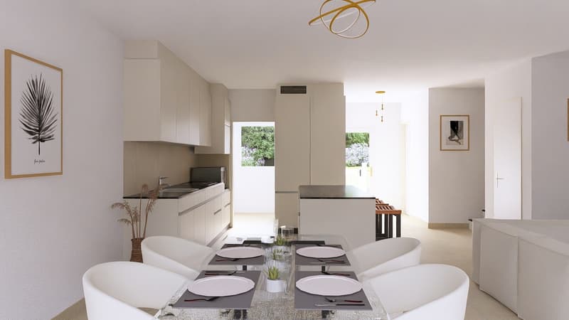 Family villas with 5.5 rooms and lake view in Meyriez (6)