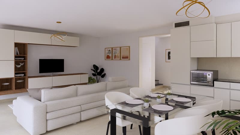 Family villas with 5.5 rooms and lake view in Meyriez (8)