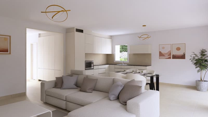 Family villas with 5.5 rooms and lake view in Meyriez (3)