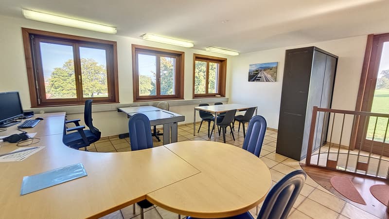 Büros / gewerbliche Räume modulierbar 68 m² in Domdidier / FR (3)
