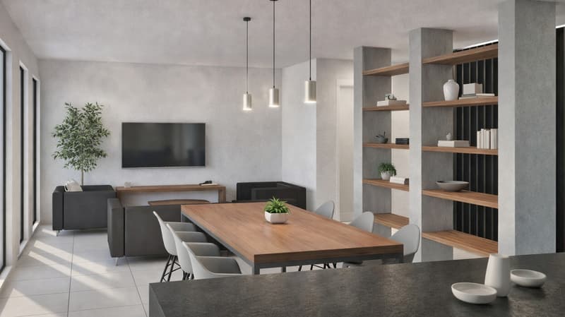 2 new family villas in Vesin (Cugy) / EN (5)