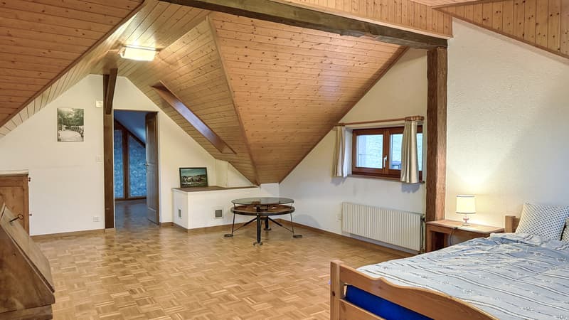 Maison jumelée 5.5 pces avec jardin d'agrément au Mont-de-Buttes / NE (9)