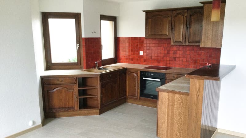 Appartement 3.5 pces au rez-de-chaussée à Montagny-la-Ville / FR (1)