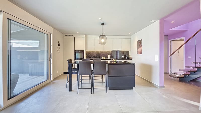 Séjour / salle à manger / cuisine - rez
