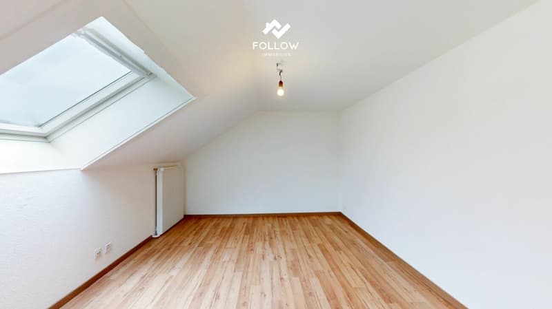Appartement charmant de 3 pièces avec flair rénové - situé au centre de Lengnau (6)