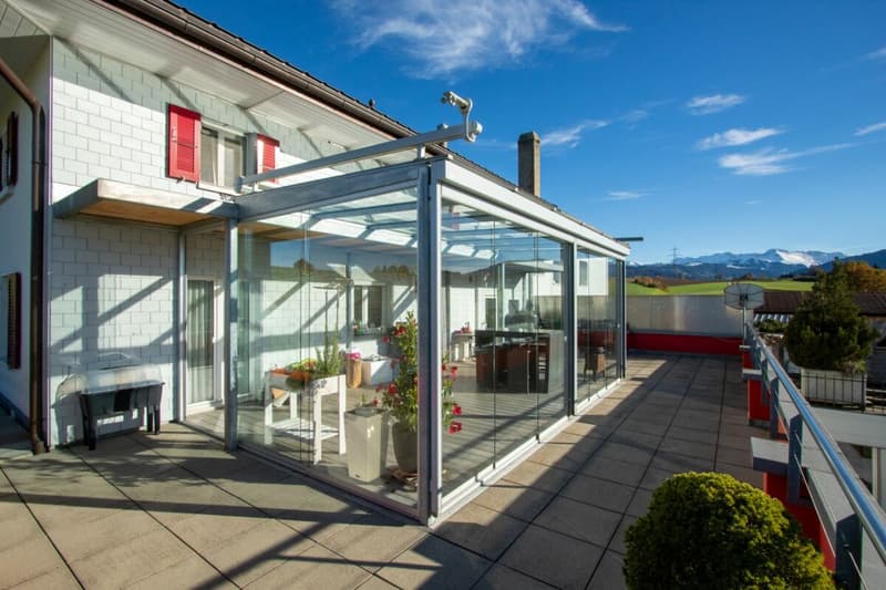 Charmante moitié de maison avec atelier et vue panoramique (4)