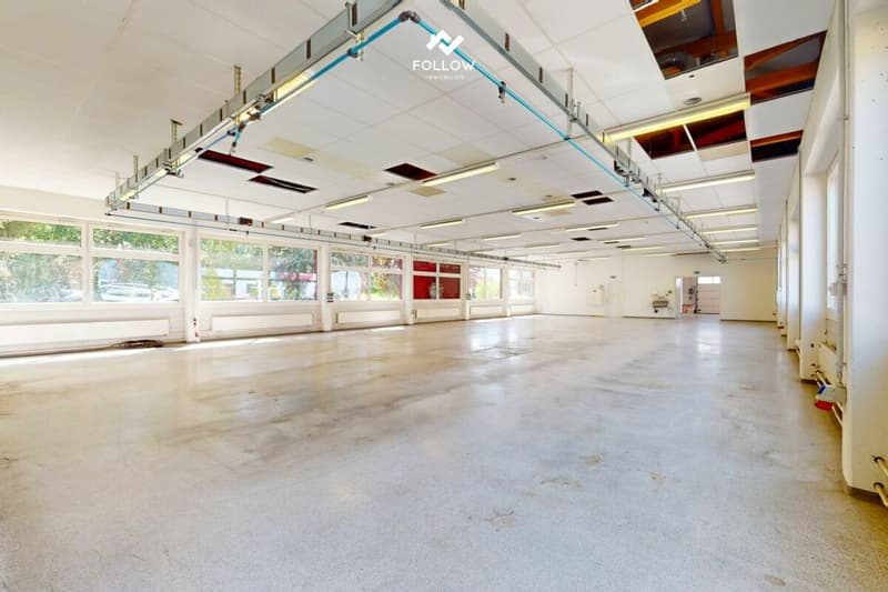Halle artisanale moderne avec bureaux et fort potentiel d'utilisation à Marly (13)