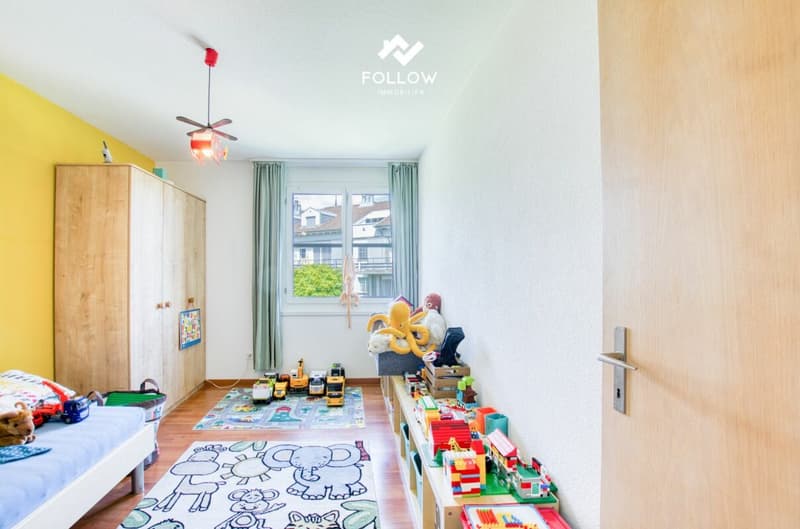 Gemütlichkeit, Platz und ruhige Lage: Helle Wohnung mit Balkon und Lift (10)