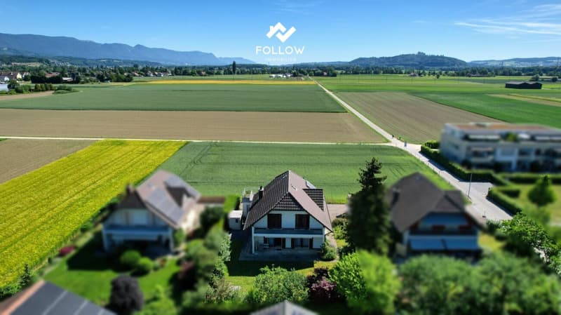 Votre maison idéale : paradis familial détaché directement sur la zone agricole (2)