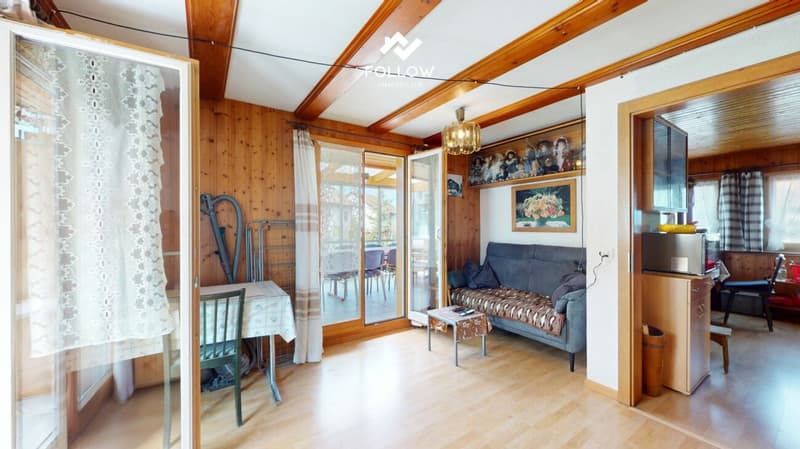 Oggetto di amore in una posizione premium assoluta: chalet con grande terreno direttamente sul fiume Aare (9)