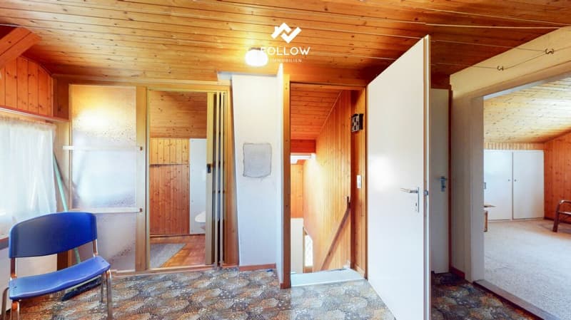 Oggetto di amore in una posizione premium assoluta: chalet con grande terreno direttamente sul fiume Aare (16)