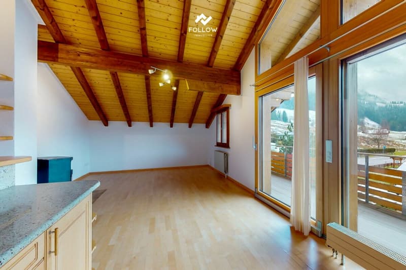 4.5-Zimmer-Dachwohnung mit Balkon und Galerie (3)
