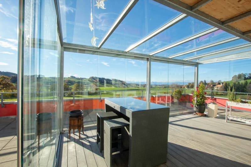 Charmante Wohnhaushälfte mit Werkstatt und Alpenpanorama (5)