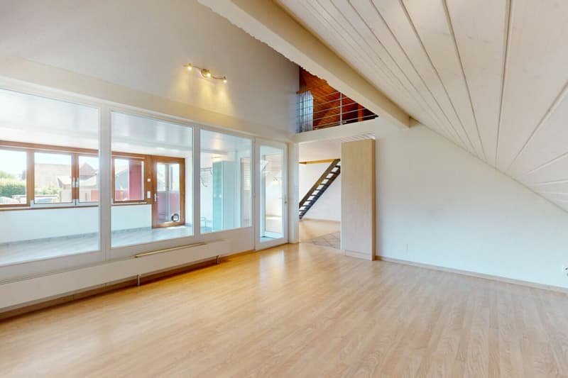 aussergewöhnliche 3,5-Zimmer-Wohnung mit viel Charme und 2 Terrassen (7)