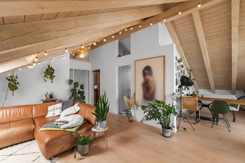 Charmante Dachwohnung an stadtnaher und sonniger Lage! (1)