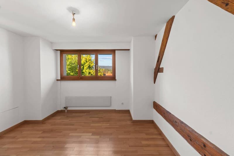 Appartamento a maisonnette con camino, area di seduta in giardino e 2 posti auto esterni! (12)