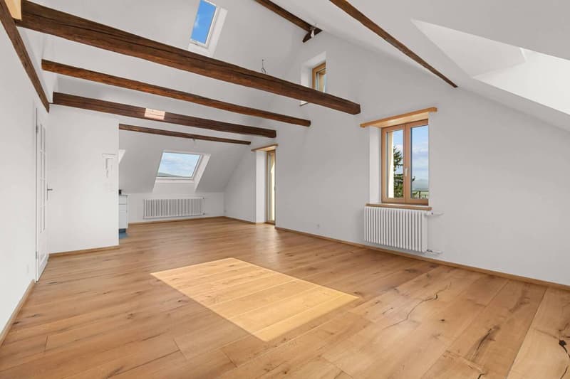 Mehrgeschossige Dachwohnung mit Balkon und fantastischer Aussicht! (4)