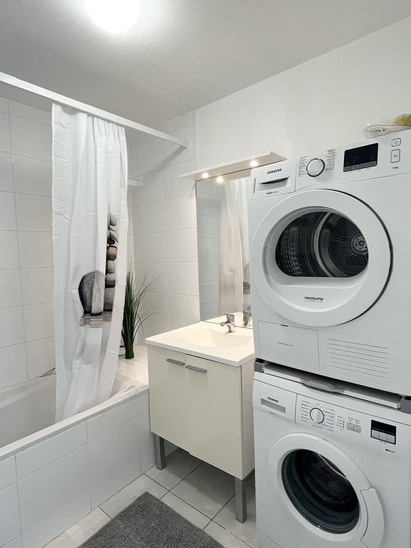 "Traumwohnung - atemberaubende Aussicht ins Dreiländereck/ Rheinhafen Basel,CH / Weil,D / Huningue,F" (9)