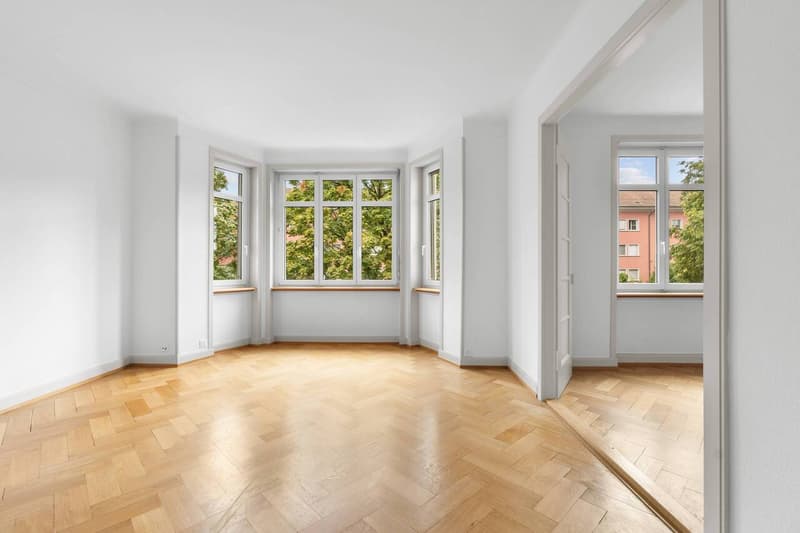 Rare Gelegenheit: Klassische Altbauwohnung im Gundeli (2)