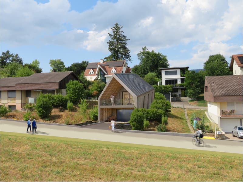 Visualisierung - Bebauungsvorschlag 3