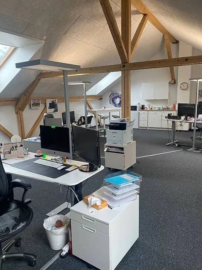 Beautiful commercial space of 106 m2 in duplex in the old arsenal in Bex (3)