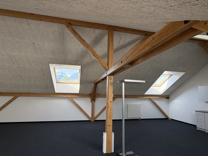 Schöne Gewerbefläche von 106 m2 in Duplex im alten Arsenal in Bex (10)