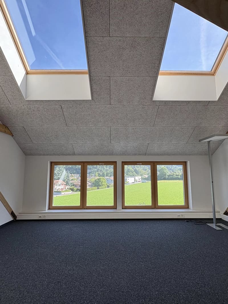 Schöne Gewerbefläche von 106 m2 in Duplex im alten Arsenal in Bex (2)